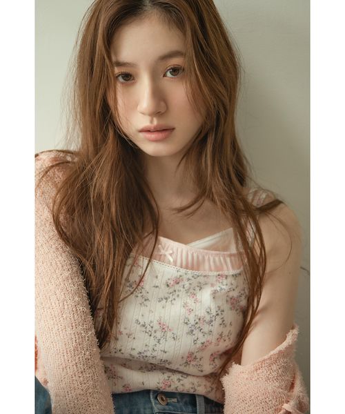 イレギュラーヘムサテンキャミトップス(508790635)｜阪急百貨店公式