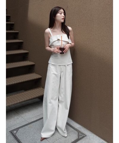 【00サイズあり】バレルフォルムデニムパンツ