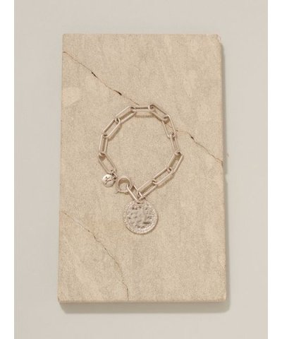 【EVERYDAY PROOF JEWELRY 】コインスクエアチェーンブレス