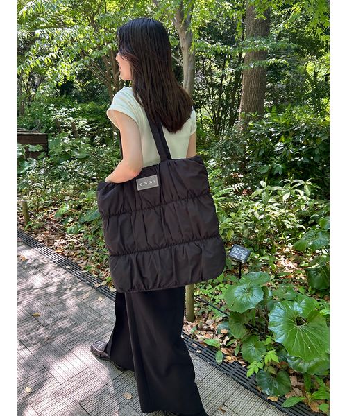 ONLINE限定】eco emmiロゴパデットトートバッグ(508795752)｜阪急