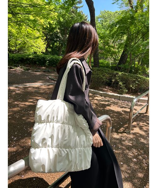 ONLINE限定】eco emmiロゴパデットトートバッグ(508795752)｜阪急