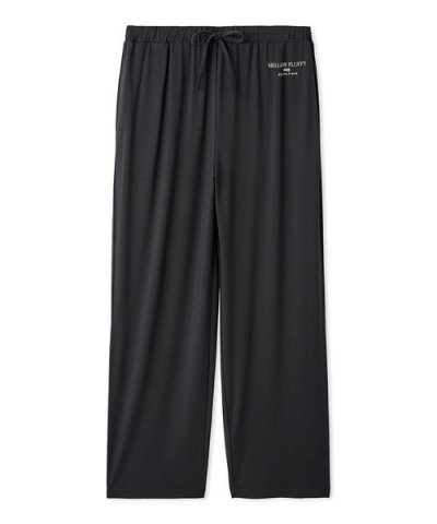 【HOMME】【接触冷感】COOLレーヨンロゴロングパンツ