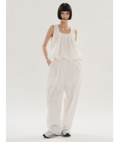 ワッシャーナイロンタックイージーパンツ【セットアップ対応】