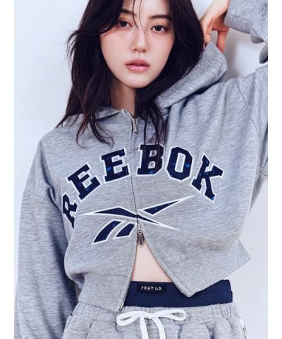 【Reebok×FRAY I.D】ロゴショートフーディー