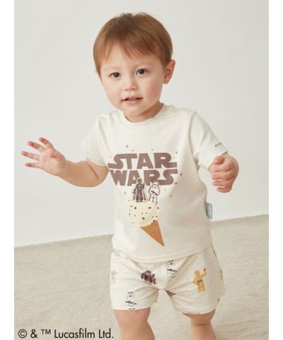 【STAR WARS】【ベビー】ワンポイントTシャツ