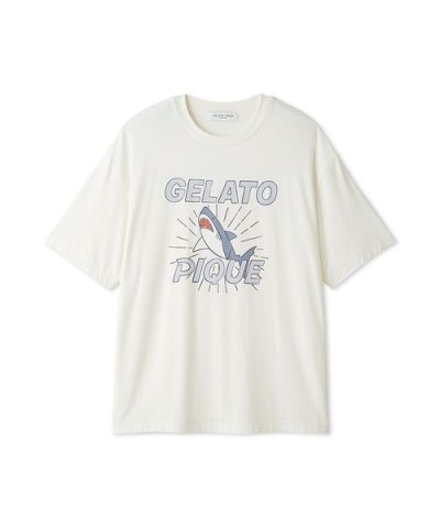 【HOMME】【接触冷感】レーヨンシャークTシャツ