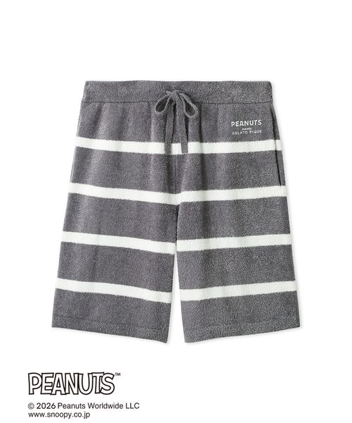 PEANUTS】【HOMME】スムーズィーボーダーハーフパンツ(508810706