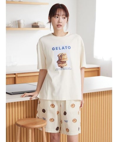 【UNISEX】 【接触冷感】HIGH CALORIEワンポイントTシャツ