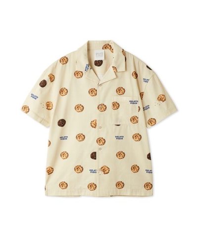 【UNISEX】 【接触冷感】HIGH CALORIE柄シャツ