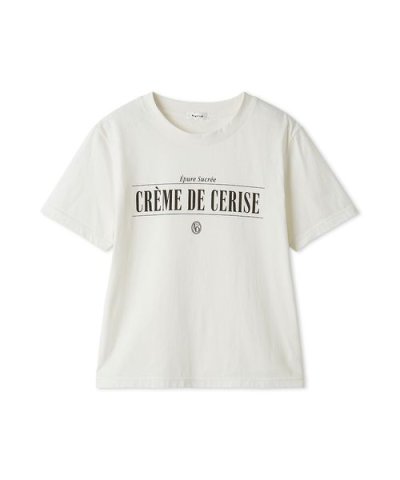 グラフィックプリントコンパクトTシャツ／ウォッシャブル・UVカット
