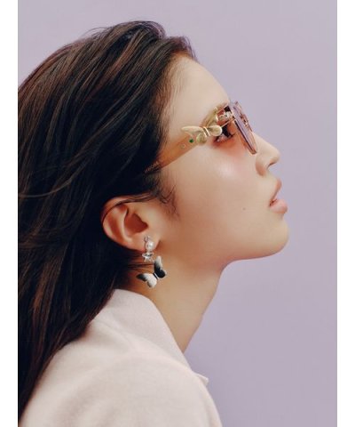【LILY BROWN×ANNA SUI】バタフライスターピアス