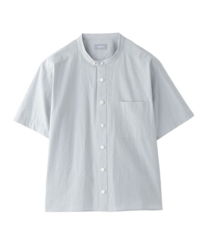 GREY LABEL バンドカラーショートスリーブシャツ