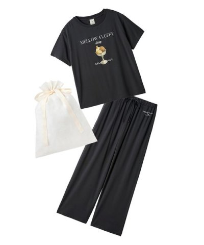 【ラッピング済み】【接触冷感】COOLレーヨンデザートロゴTシャツ&ロングパンツ