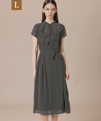 【WEB・一部店舗限定】【L】フラグメントプリントワンピース