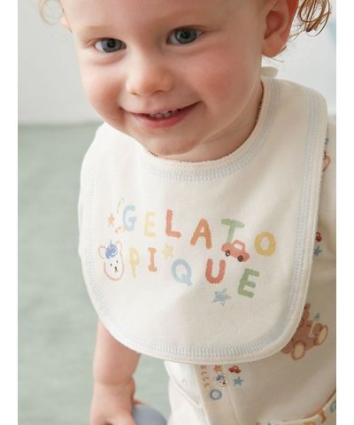 【BABY】ドローイングベアワンポイントスタイ