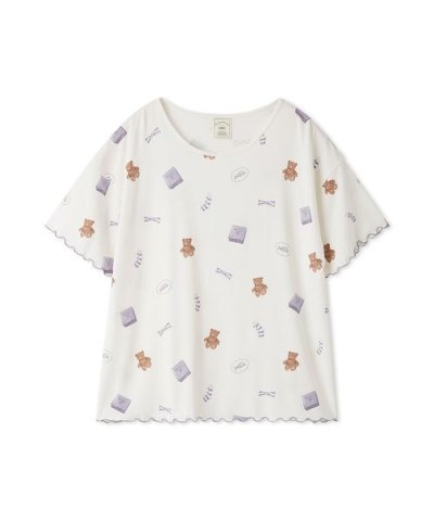 ピケモチーフ柄Tシャツ