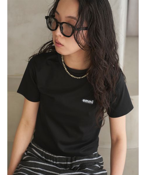 emmiロゴコンパクトTシャツ(508822942)｜阪急百貨店公式通販サイト