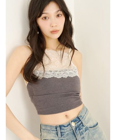 【LILY BROWN Lingerie】ハイフロントレースブラレット