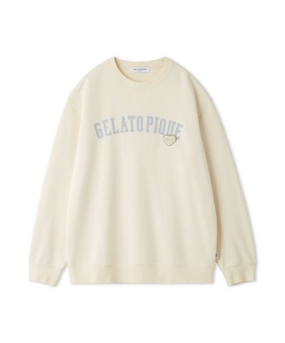 【HOMME】【抗菌防臭】ハートロゴ裏毛プルオーバー