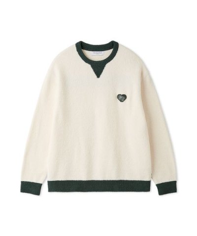 【HOMME】エアリーモコカレッジプルオーバー
