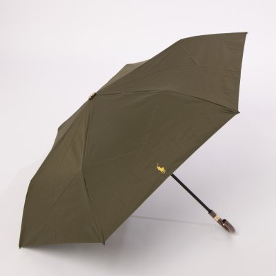 【日本製】晴雨兼用折りたたみ日傘 楽折ミニ ポロポニー ワンポイント 無地