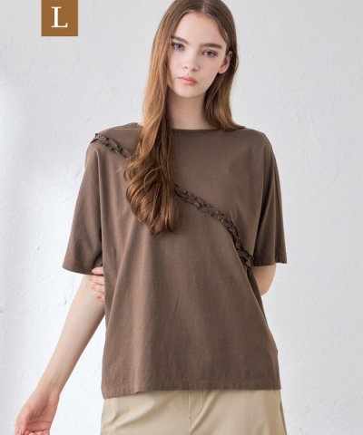 【L】ソフトウォッシュＴシャツ
