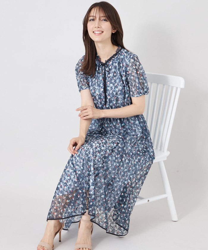 ブルー系｜ワンピース・ドレス｜TO BE CHIC(トゥー ビー シック)｜阪急