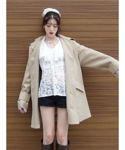 撥水】【Barbour】ミドルレングスジャケット(508843874)｜阪急百貨店