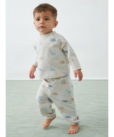 【BABY】ダイナソー柄ロングパンツ