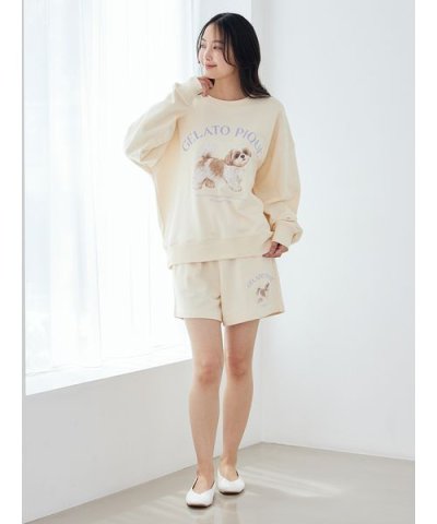 【UVカット】お散歩ドッグ裏毛ショートパンツ