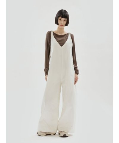 【Dickies(R)×emmi】ワイドサロペット