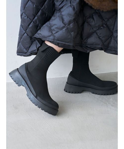 emmi×Barbour】サイドゴアレインブーツ(508161029)｜阪急百貨店公式