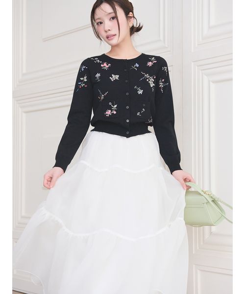 ラッフルヘムシアフレアスカート(508720872)｜阪急百貨店公式通販