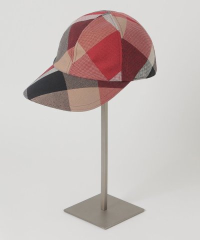 クレストブリッジチェックキャンバスキャップ