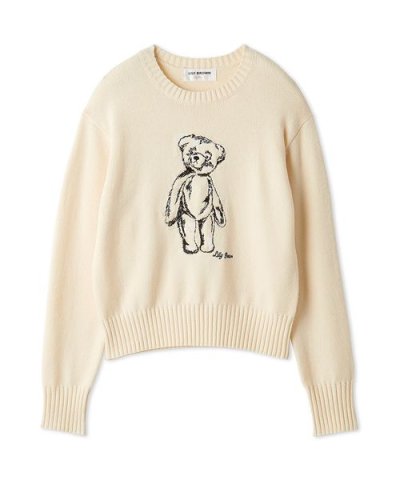 【Lily Bear】エンブロイダリーニット