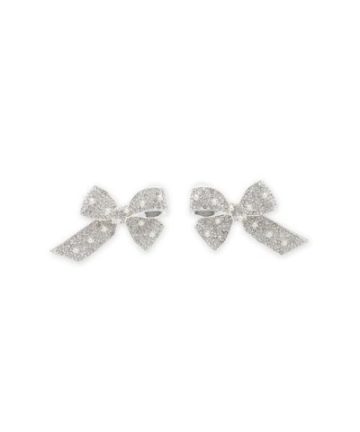 [L.B CANDY STOCK] ビジューリボンピアス