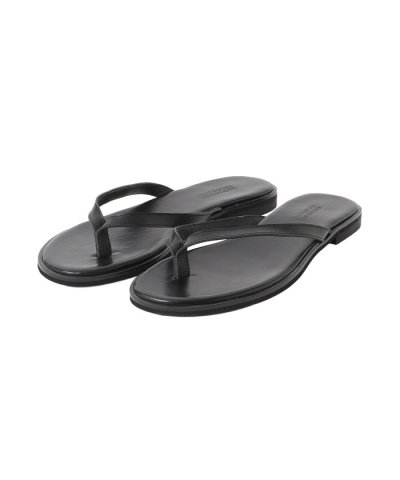 GREY LABEL レザートングサンダル