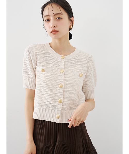 Chacott】コラボペプラムニットプルオーバー(508767950)｜阪急百貨店