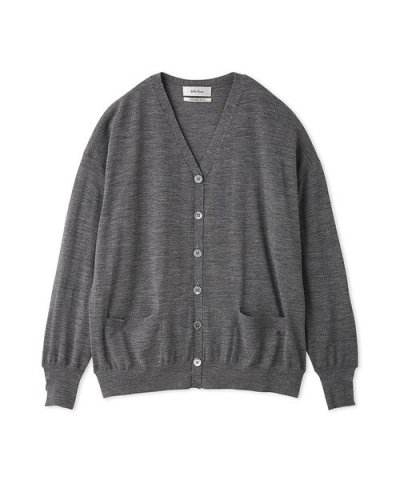 wool100％ハイゲージカーディガン