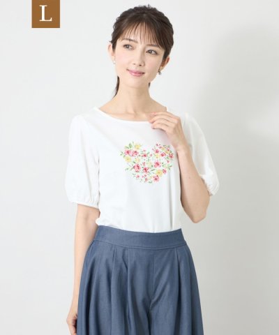 トゥー ビー シック TO BE CHIC 【L】ブロッサムハートグラフィック