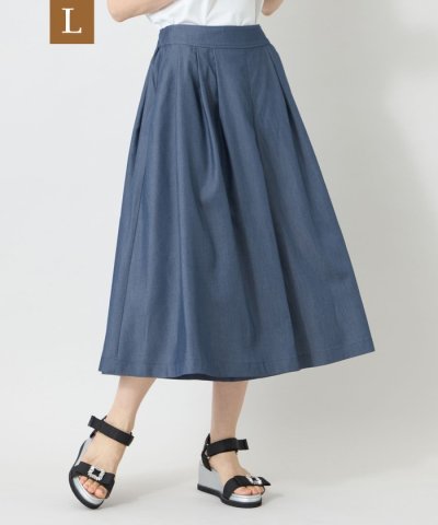 トゥー ビー シック TO BE CHIC 【L】ドレープツイル スカウチョパン