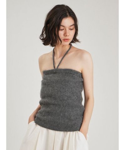 wool100％ミンクタッチ2WAYニット