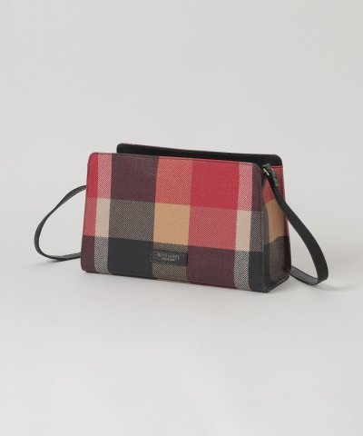 クレストブリッジチェックPVCミニショルダー