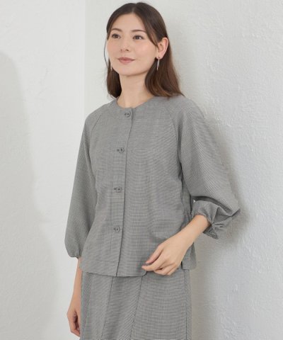 アルタニカシアートロ ノーカラーブルゾン