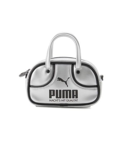 【PUMA】メタリック マイクロ グリップバッグ