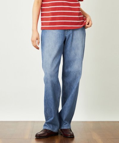 GREY LABEL シンチバックワイドデニム