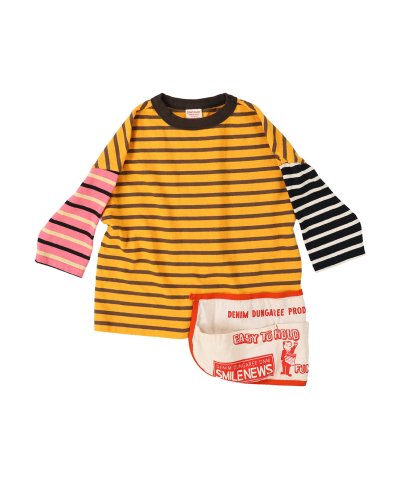 デニムダンガリー DENIM DUNGAREE Striped Cotton J