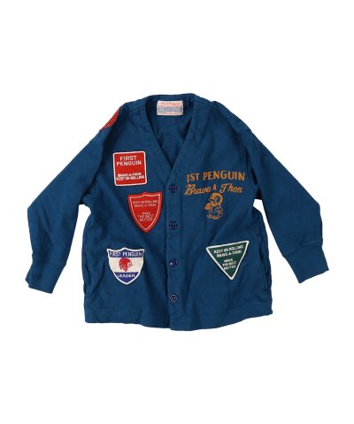 デニムダンガリー DENIM DUNGAREE Patch Cardigan