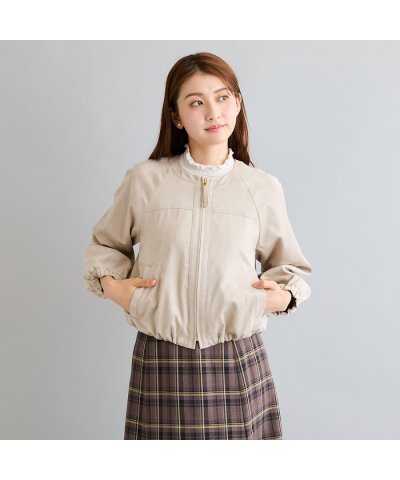 ローズティアラ RoseTiara スエードタッチブルゾン