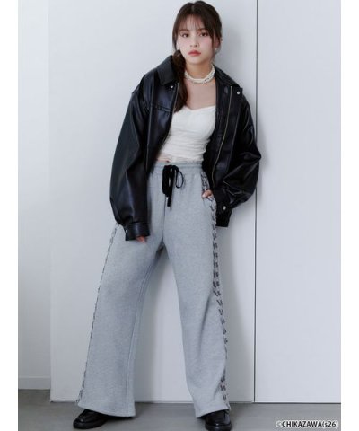 【SNIDEL×近沢レース店】コラボスウェットロングパンツ